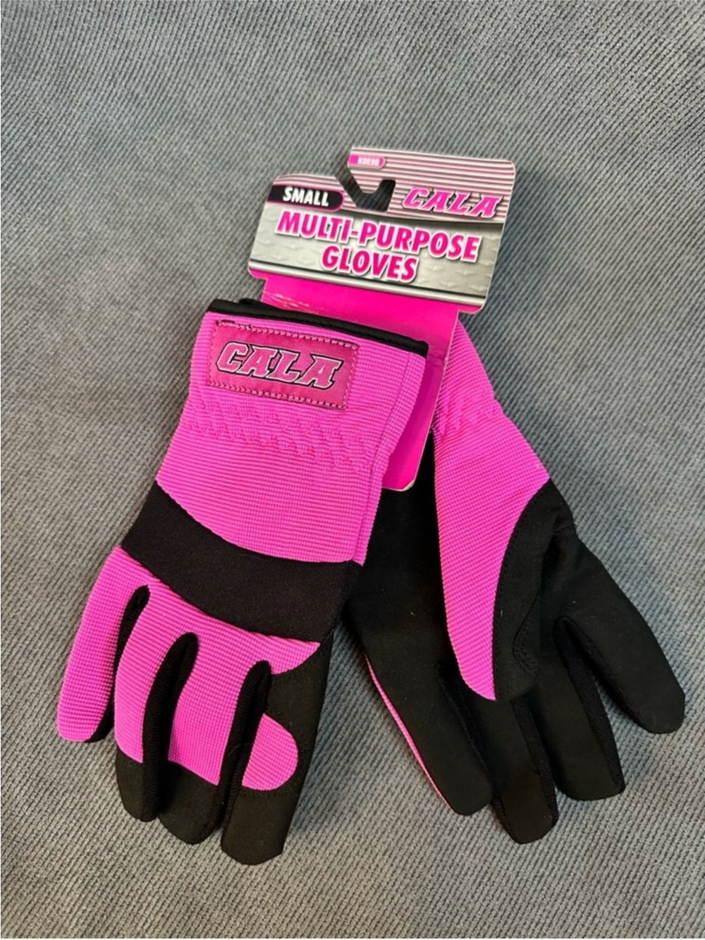 Cala pink work gloves women’s small